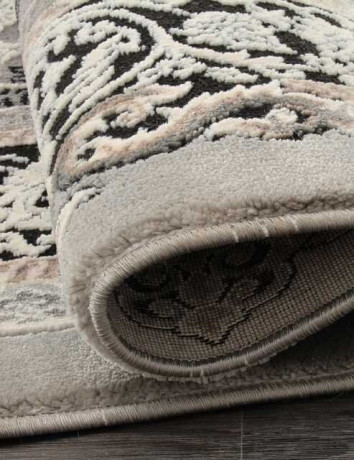 Турецкий ковер ARMINA-03914S-BLACK-BLACK-OVAL