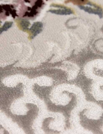 Турецкий ковер TRUVA-08326A-BEIGE-BEIGE-OVAL