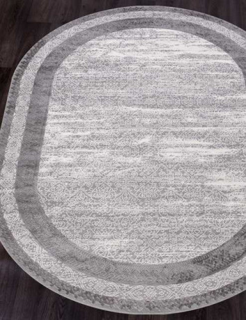 Турецкий ковер ARMINA-04041G-GREY-GREY-OVAL