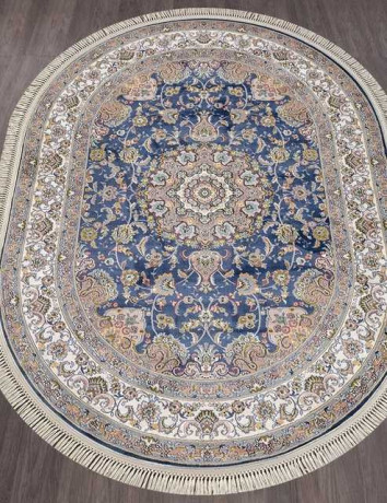 Ковёр ARAVIA-D158-NAVY-OVAL