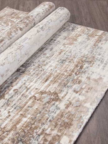 Турецкий ковер PERU-D060A-CREAM-SHIRINK-VIZON-FDY-STAN