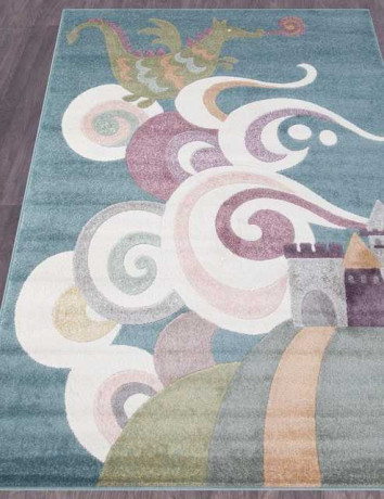 Ковёр SOFIT-C051-LIGHT-BLUE-STAN