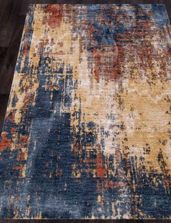 Турецкий ковер ZEUS-0B3640-GREEN-D-BLUE-STAN