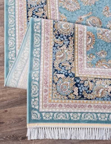 Иранский ковер FARSI 1500 G136-BLUE-STAN