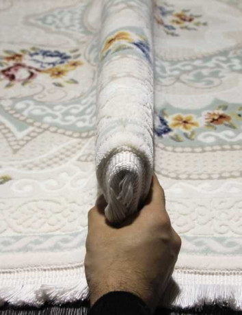 Турецкий ковер TRUVA-08328A-BLUE-BLUE-OVAL