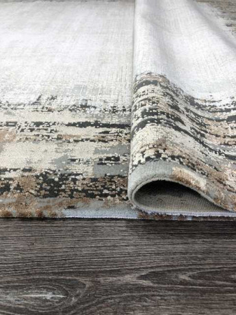 Турецкий ковер DOKU-9348B-GREY-BROWN-STAN
