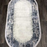Турецкий ковер DOKU-9348H-BLUE-CREAM-OVAL