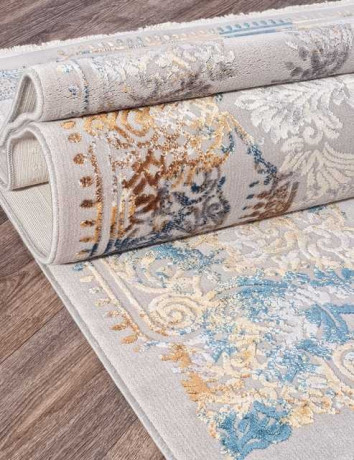 Турецкий ковер ERVA-18134-L-GRAY-BLUE-STAN