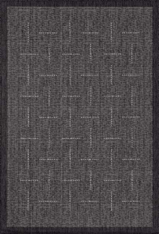 Ковёр VEGAS-S008-BLACK-GRAY-STAN