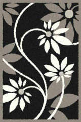 Прямоугольный ковер PLATINUM T629 BLACK