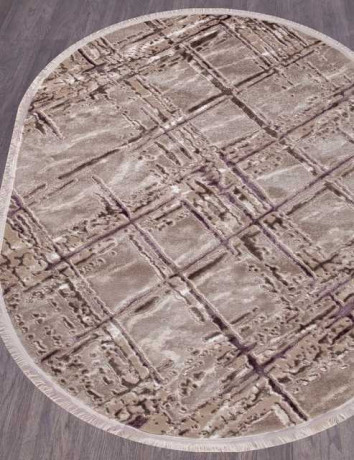 Турецкий ковер REGINA-O0272-050-PURPLE-OVAL