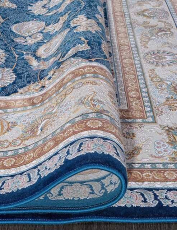 Иранский ковер FARSI 1500 G136-DARK-BLUE-STAN