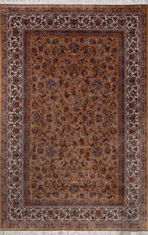 Иранский ковер QUM-617-BEIGE-STAN