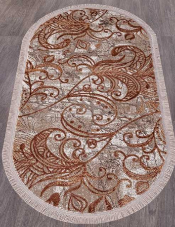 Турецкий ковер REGINA-O0273-020-ROSE-OVAL