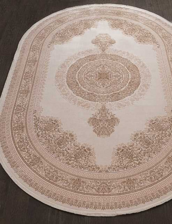 Турецкий ковер SALVATORE-5401C-BEJ-COKME-BEJ-COKM-OVAL