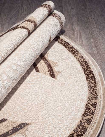 Турецкий ковер ARMINA-04048B-DARK-BROWN-OVAL