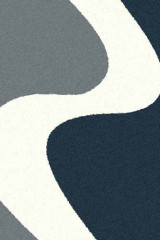 Прямоугольный ковер PLATINUM T616 BLUE-NAVY