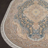 Иранский ковер FARSI 1200 146-LIGHT-BLUE-OVAL
