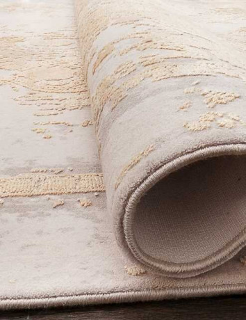 Турецкий ковер JADORE-0651F-L-GREY-COKME-L-GRE-STAN