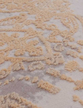 Турецкий ковер JADORE-0651F-L-GREY-COKME-L-GRE-STAN