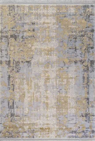 Турецкий ковер JADORE-0651F-L-GREY-COKME-L-GRE-STAN