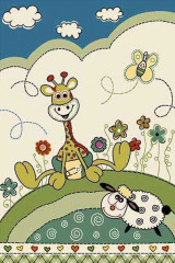 Детский ковер Crystal 65