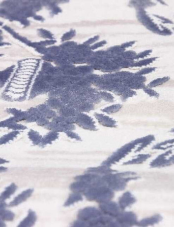 Турецкий ковер TRUVA-08330T-BLUE-BLUE-OVAL