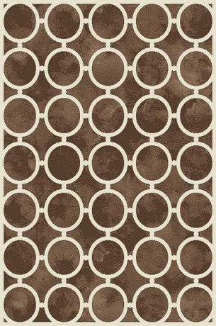 Ковёр SIERRA D713-BROWN-CREAM