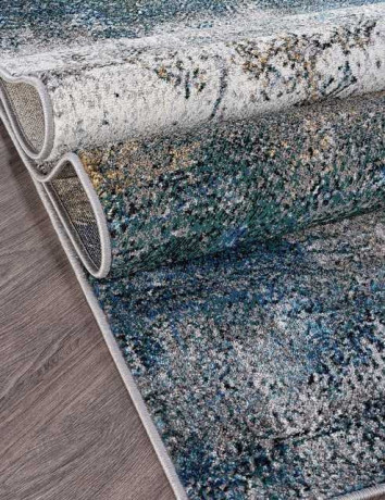 Ковёр LONDON-D821-GRAY-BLUE-STAN