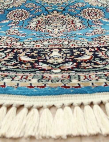 Турецкий ковер BROOKLYN-08613L-TURQUOISE-TURQUOIS-OVAL