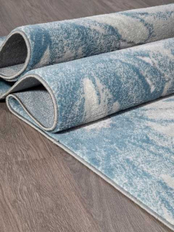 Турецкий ковер VALENTINO-M008A-D-GREY-SHRINK-L-BLUE-HEATSET-STAN