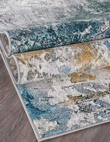 Ковёр LONDON-D822-GRAY-BLUE-STAN