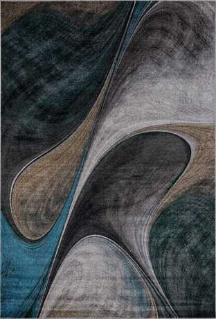 Ковёр LONDON-D825-GRAY-BLUE-STAN