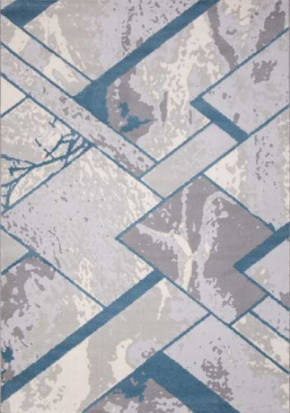 Турецкий ковер VALENTINO-M011A-D-GREY-SHRINK-L-BLUE-HEATSET-STAN