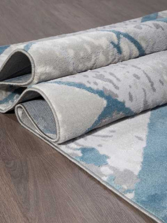 Турецкий ковер VALENTINO-M011A-D-GREY-SHRINK-L-BLUE-HEATSET-STAN