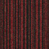 Ковровая Плитка Stripe (Страйп) 165 Красный-Черный