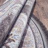 Иранский ковер FARSI 1200 G252-DARK-GRAY-DAIRE