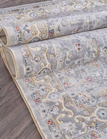 Турецкий ковер MARDAN-5049A-COKEN-D-GREY-YELLOW-STAN