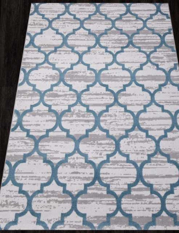 Турецкий ковер VALENTINO-M012A-D-GREY-SHRINK-L-BLUE-HEATSET-STAN