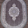Иранский ковер FARSI 1200 G252-DARK-GRAY-OVAL