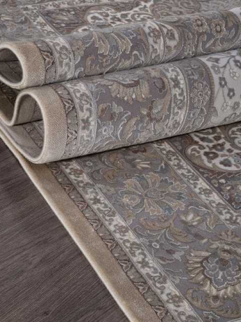 Турецкий ковер CABINET-A028AR-L-GREY-L-BEIGE-STAN