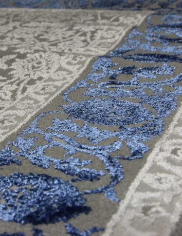 Турецкий ковер PACHA-07821G-POLY-C-A-GRI-POLY-OVAL