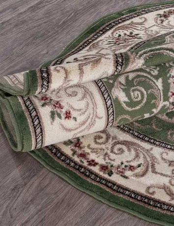 Ковёр COLIZEY-D066-GREEN-OVAL