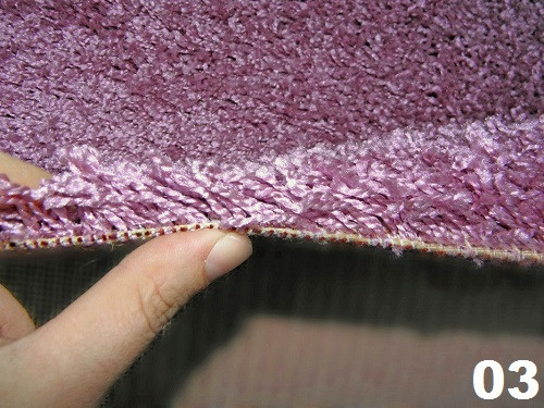 Ковролин бытовой "Шагги коричневый"