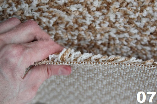 Ковролин бытовой "Шагги коричневый"