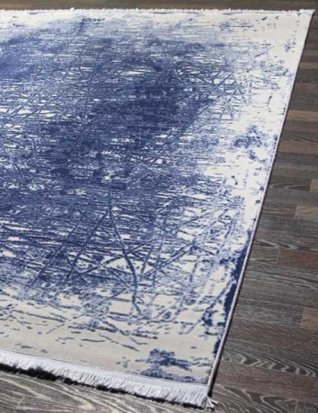 Турецкий ковер TRUVA-08413T-BLUE-BLUE-STAN