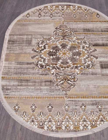 Турецкий ковер REGINA-O0277-075-GOLD-OVAL
