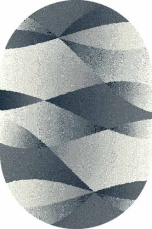 Овальный ковер PLATINUM T636 BLUE