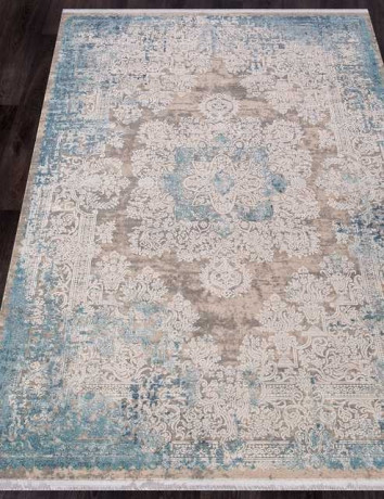 Турецкий ковер BIBLOS-9304-BEIGE-BLUE-STAN