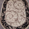 Ковёр COLIZEY-D156-CREAM-BLACK-OVAL